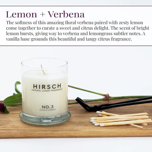 Hirsch Natural Luxury Fragrance Candle | Made with All Natural Fragrance… - Picture 5 of 6
